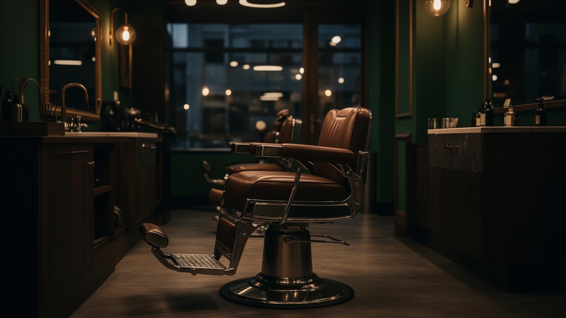 Touch & Style barbershop interior